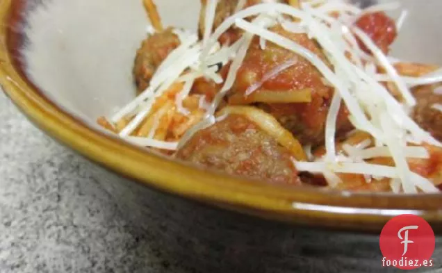 Espaguetis y Albóndigas de Barro