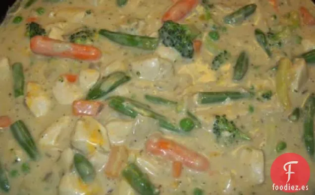 Cremoso Italiano de Pollo y Pasta