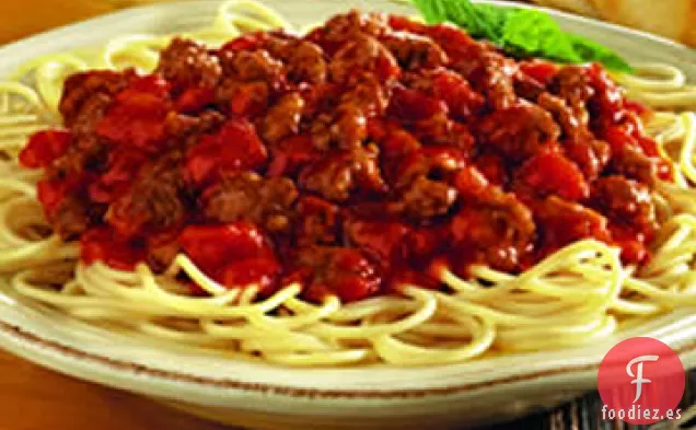 Cena Rápida de Espaguetis