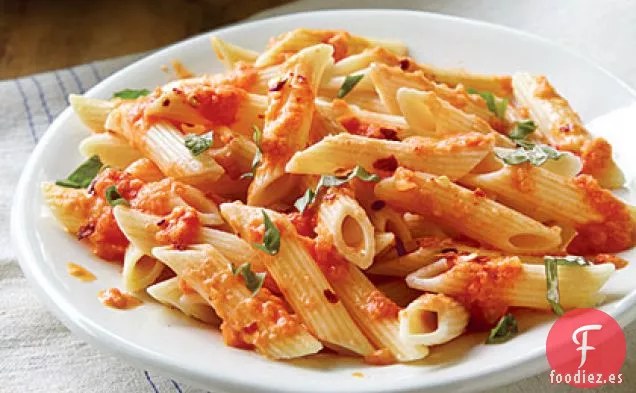 Pasta con Salsa de Crema de Vodka