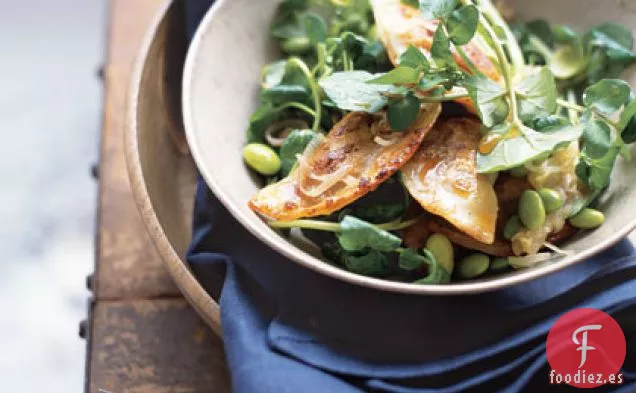 Ensalada de Bola de Masa Cocida al Fuego