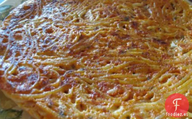 Frittata Di Spaghetti (Tortilla de Espagueti)