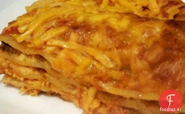 Lasaña de Hamburguesa con Queso