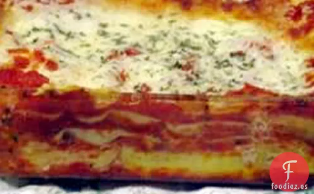 Tres Lasaña de Queso