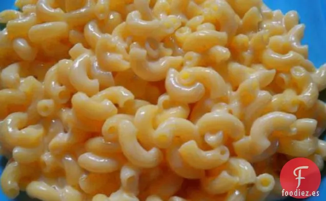 Macarrones con queso para sartén (Macarrones con queso)