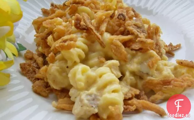 Sobras De Pasta De Pollo Cremosa Y Mantecosa Hornear