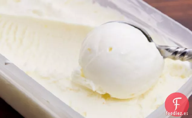 Helado de Mascarpone de Limón