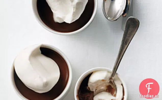 Ollas de Crema de Chocolate y Naranja