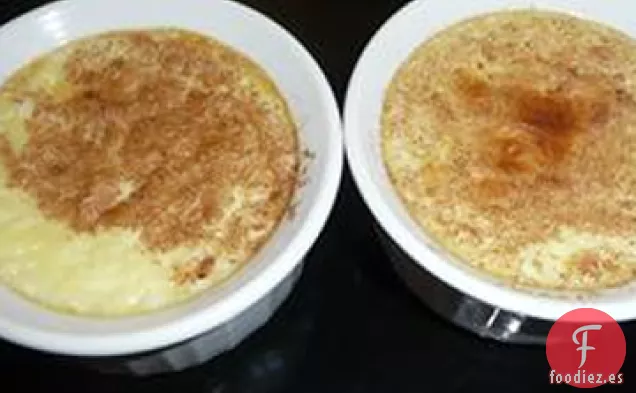Crema Pastelera al Horno para Dos