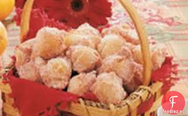 Buñuelos de Puré de Manzana