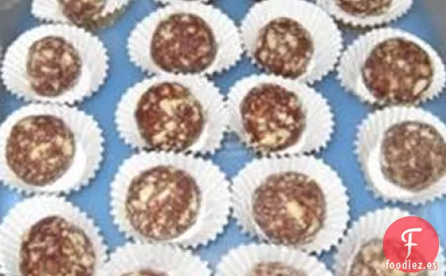 Bolas de Galletas de Ron