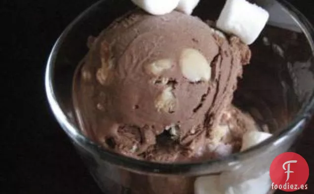 Helado Rocky Road