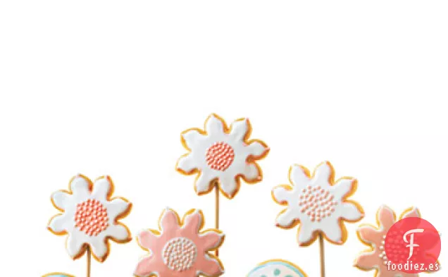 Galletas de Azúcar de Flores
