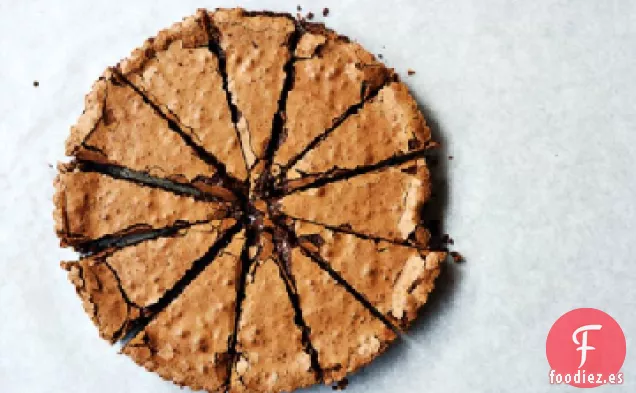 Receta de Tarta de Chocolate con Piñones