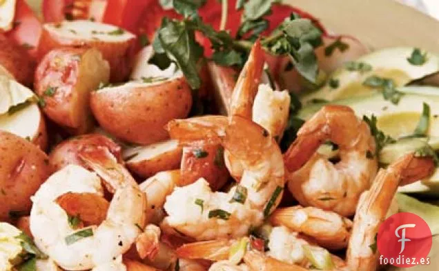 Ensalada de Camarones con Lima