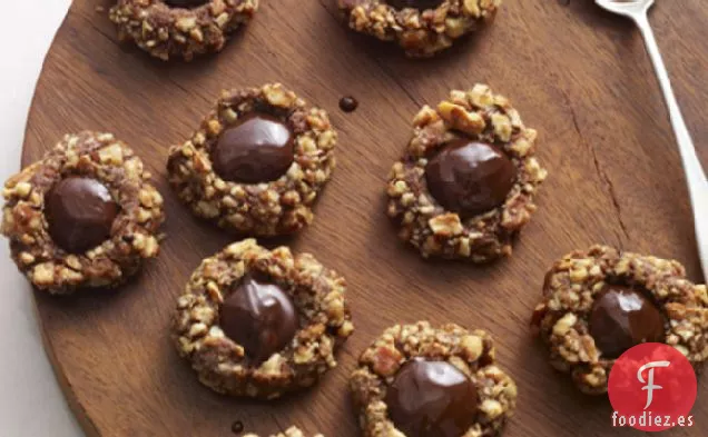 Receta de Galletas con Huella Digital de Chocolate