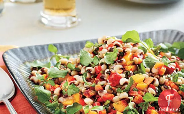 Ensalada de Guisantes de ojos Negros de la Suerte