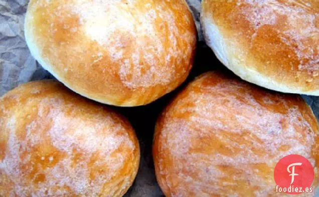 Receta de Bollos de Hamburguesa
