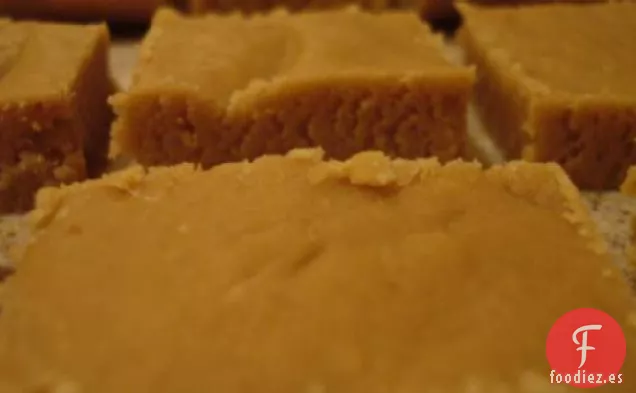 Dulce de azúcar Moreno (Penuche) con mantequilla