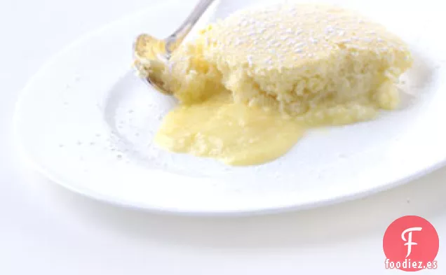 Pastel de Pudín de Limón