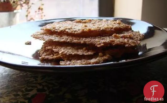 Galletas de Encaje de Avena