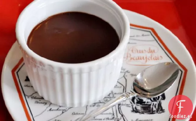 Ollas de Crema de Chocolate Negro