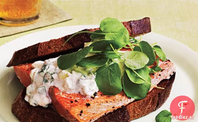 Sándwiches de Salmón