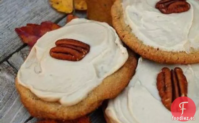 Galletas de Mantequilla de Nuez Helada
