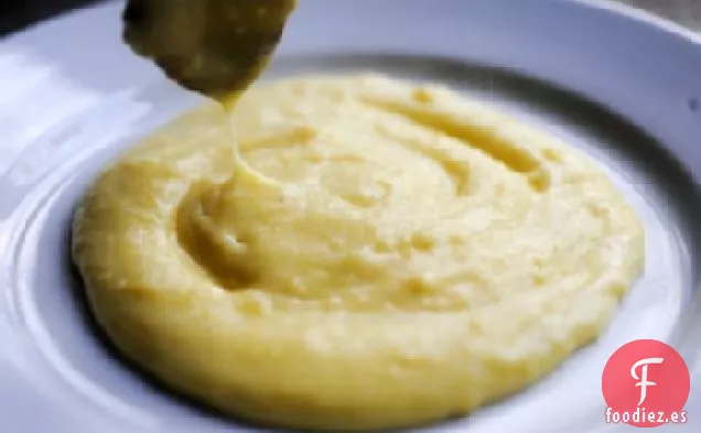 Polenta Cremosa con Queso de Cabra