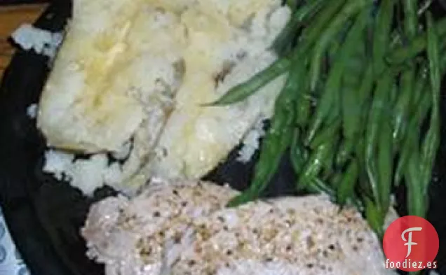 Chuletas De Cerdo A La Pimienta De Limón Simples Pero Impresionantes