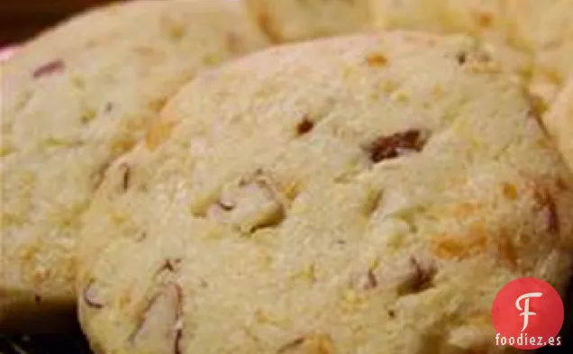 Obleas de Nuez de Queso Cheddar