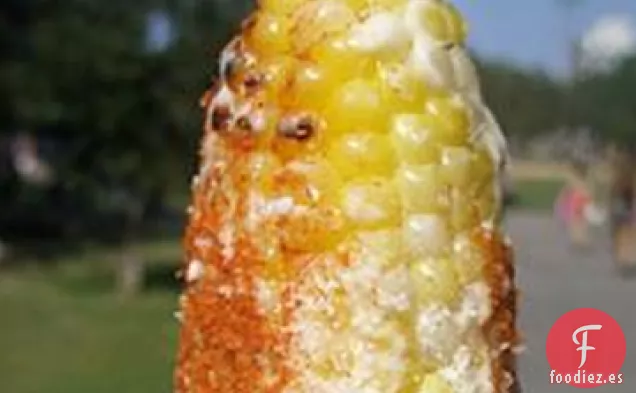 Maíz mexicano en mazorca (Elote)