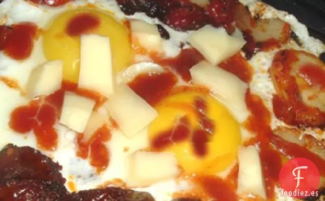 Huevos Napoli, También conocidos como Huevos de Lunes por la Mañana