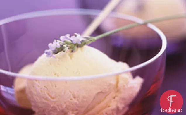 Helado de Miel y Lavanda