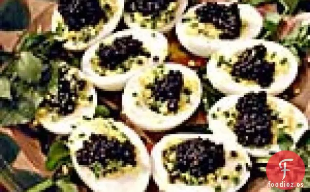 Huevos con Caviar