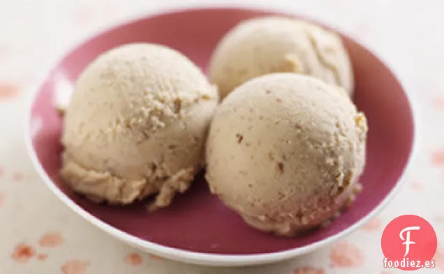 Receta de Helado de Nuez Tostada