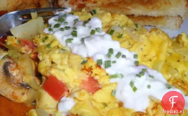 Huevos Revueltos Salados