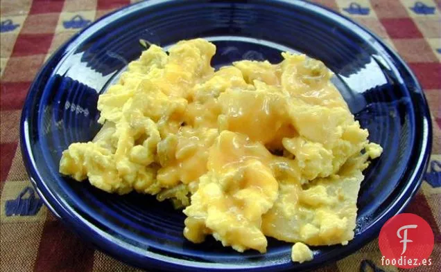 Huevos revueltos con Tortillas
