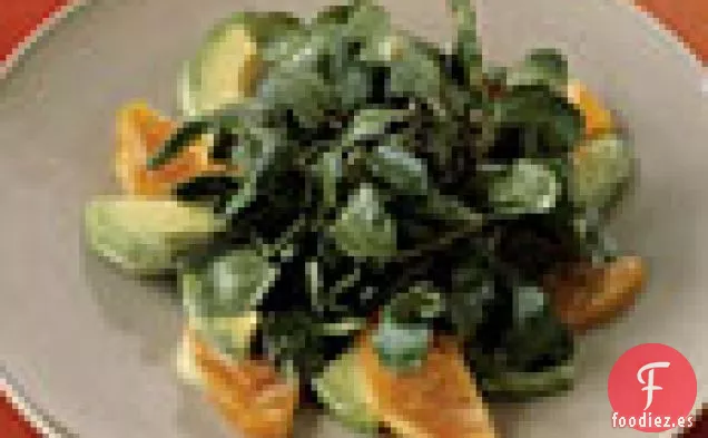 Ensalada de Caqui Fuyu y Aguacate