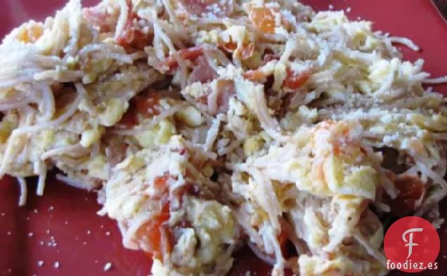 Bacon y Huevos al Estilo Italiano