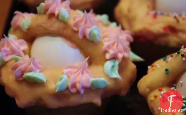 Cesta de Huevos de Pascua Italianos (Pupa Cu L'nova)