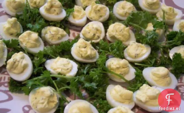 Huevos de Codorniz Rellenos de Nif