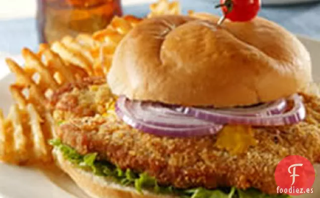 Sándwich de Lomo de Cerdo del Medio Oeste