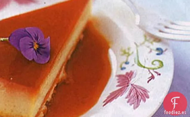 Tarta de Crema y Caramelo de Lavanda