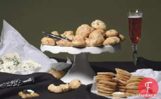 Gougères de Queso Azul