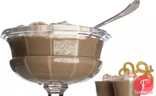 Ponche de Huevo de Chocolate con Especias