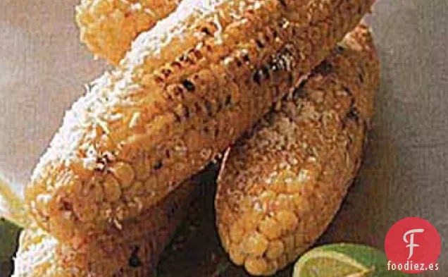 Maíz en mazorca con Queso y Lima