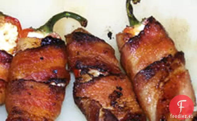 Envolturas de Jalapeño de Tocino a la Parrilla