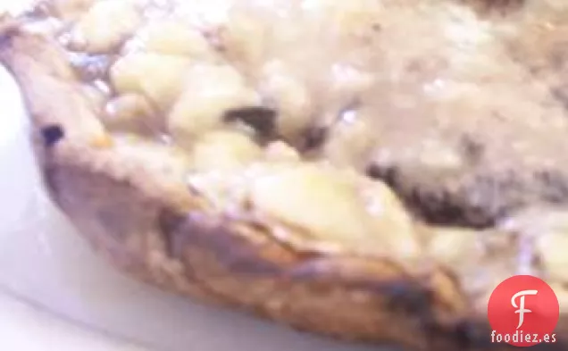 Champiñones Portobello Asados con Queso Azul
