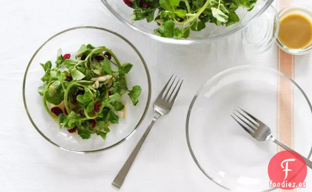 Ensalada de Berros con Frutas Secas y Almendras